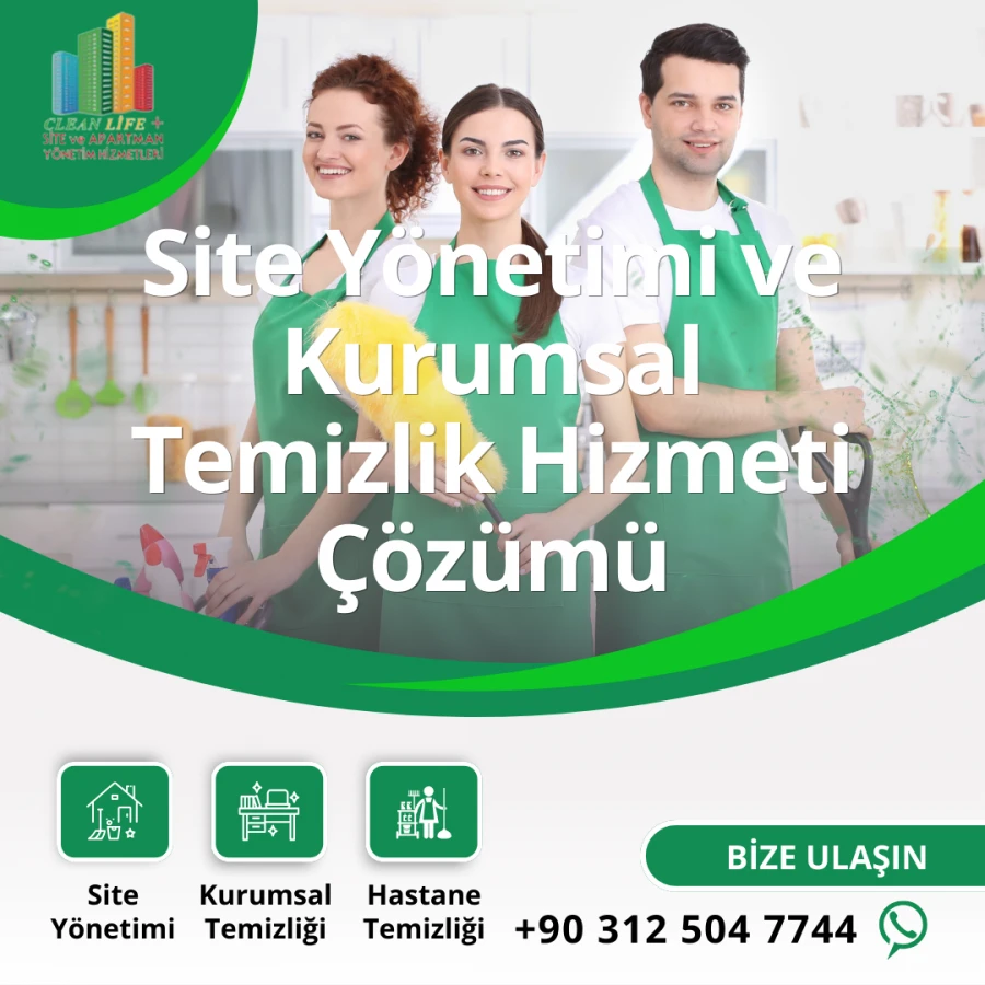 Site Yönetimi ve Kurumsal Temizlik Hizmetleri